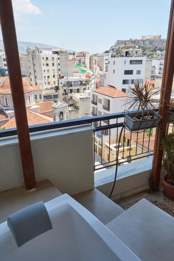 Mosaics Astonishing Acropolis View Aprtm Apartment เอเธนส์ ภายนอก รูปภาพ