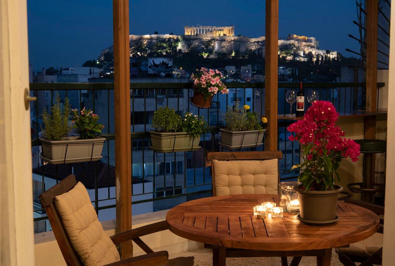 Mosaics Astonishing Acropolis View Aprtm Apartment เอเธนส์ ภายนอก รูปภาพ