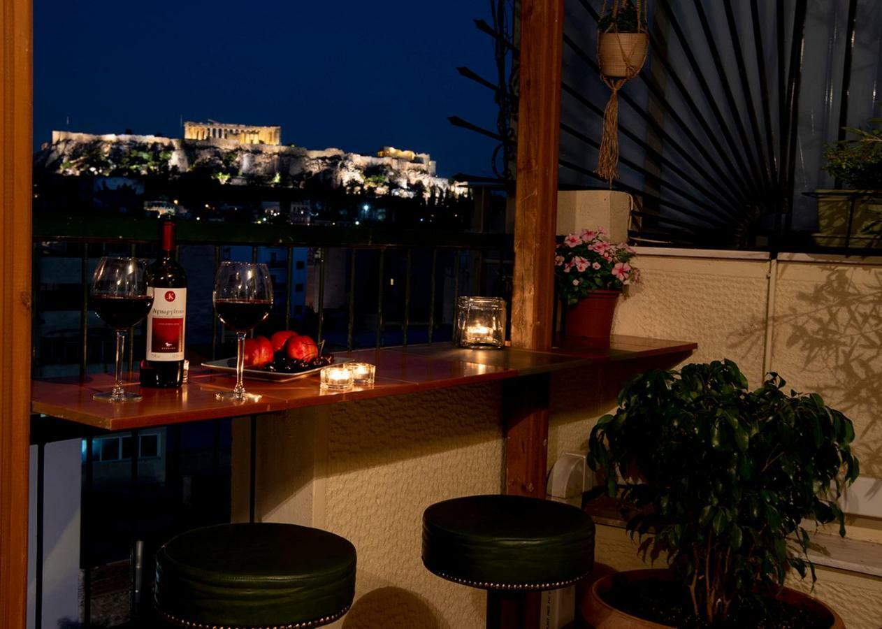 Mosaics Astonishing Acropolis View Aprtm Apartment เอเธนส์ ภายนอก รูปภาพ