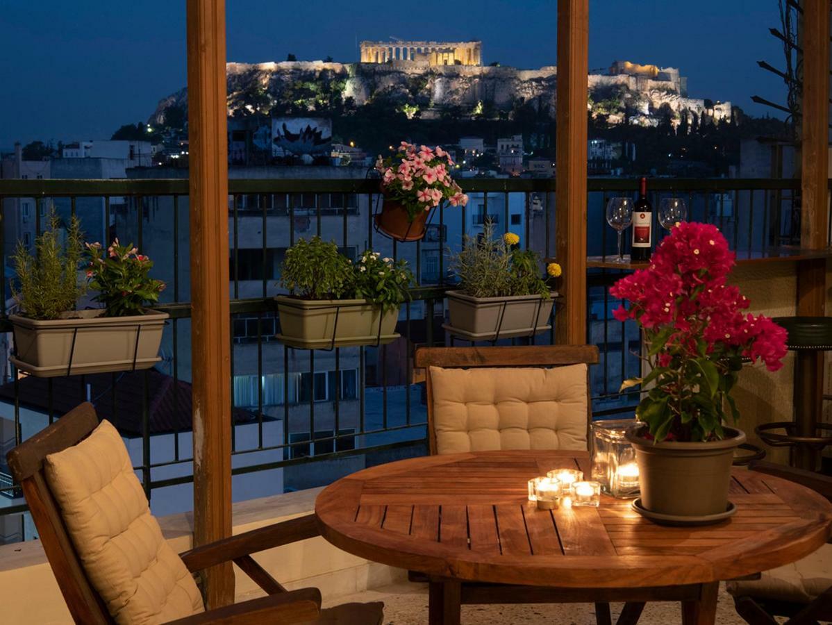Mosaics Astonishing Acropolis View Aprtm Apartment เอเธนส์ ภายนอก รูปภาพ