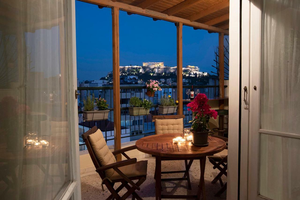 Mosaics Astonishing Acropolis View Aprtm Apartment เอเธนส์ ภายนอก รูปภาพ